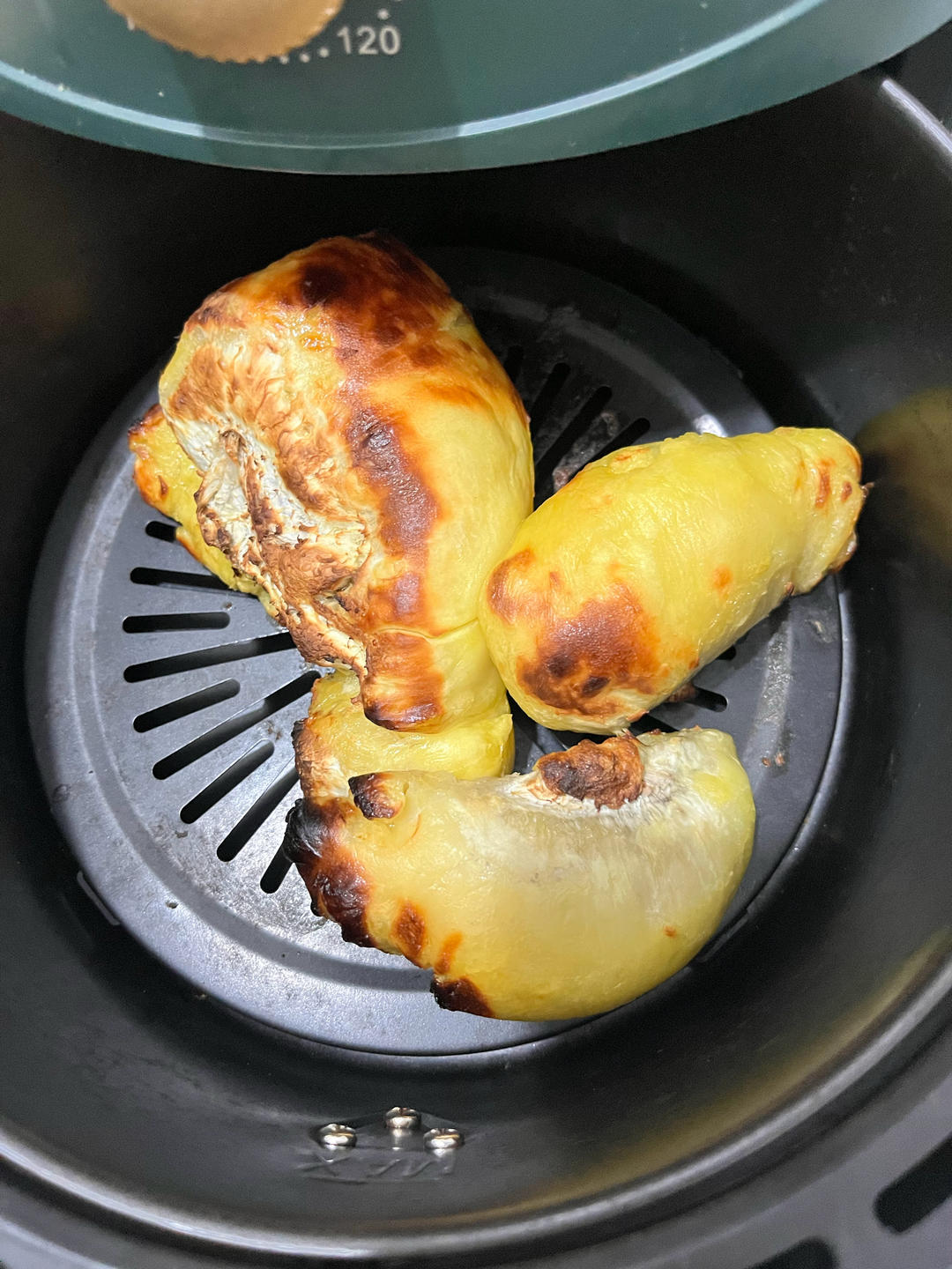 空气炸锅烤榴莲