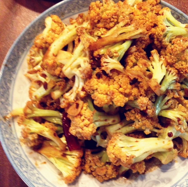 很“浪费”米饭的家常菜之一-------干锅菜花
