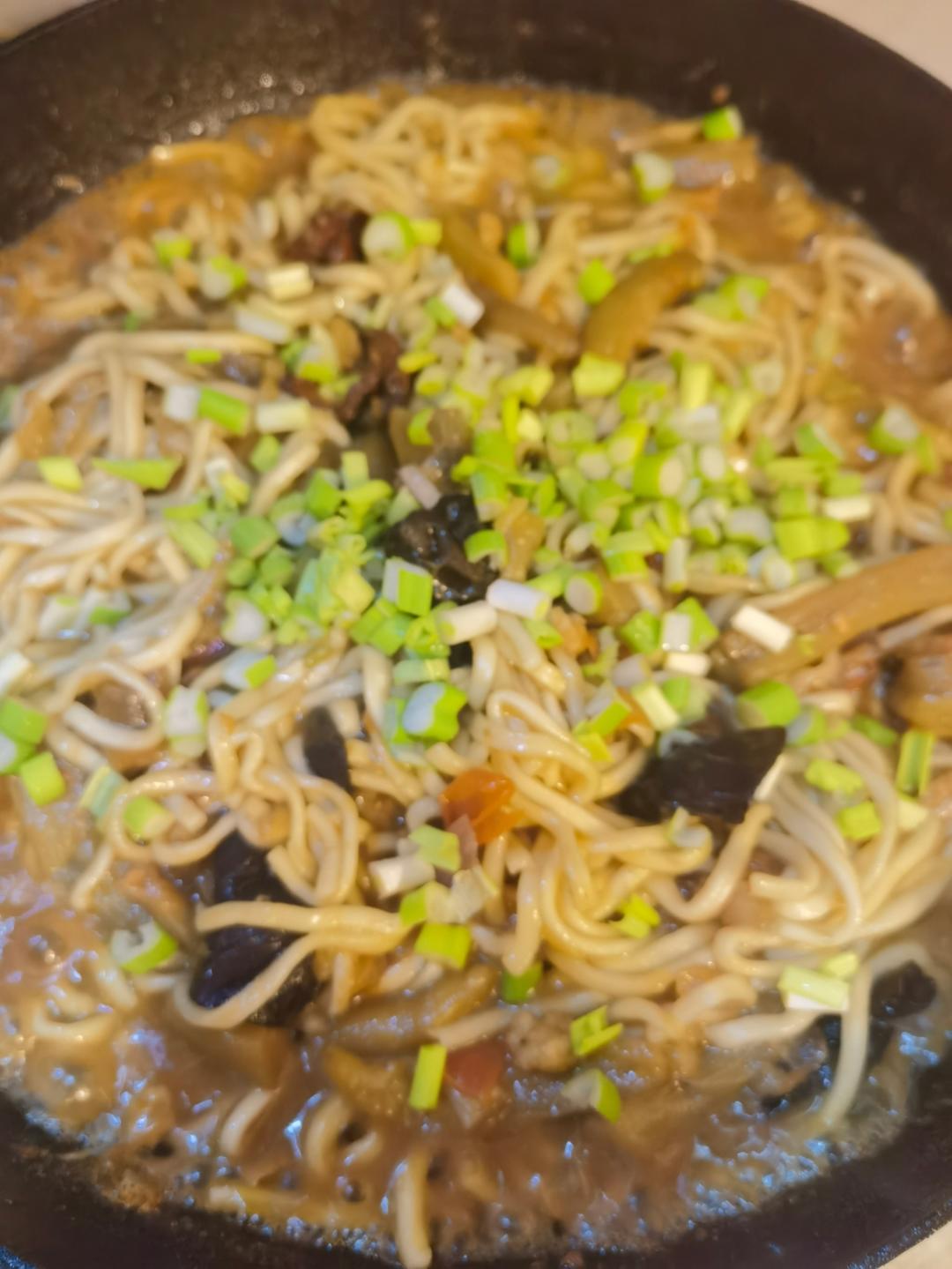 茄子焖面