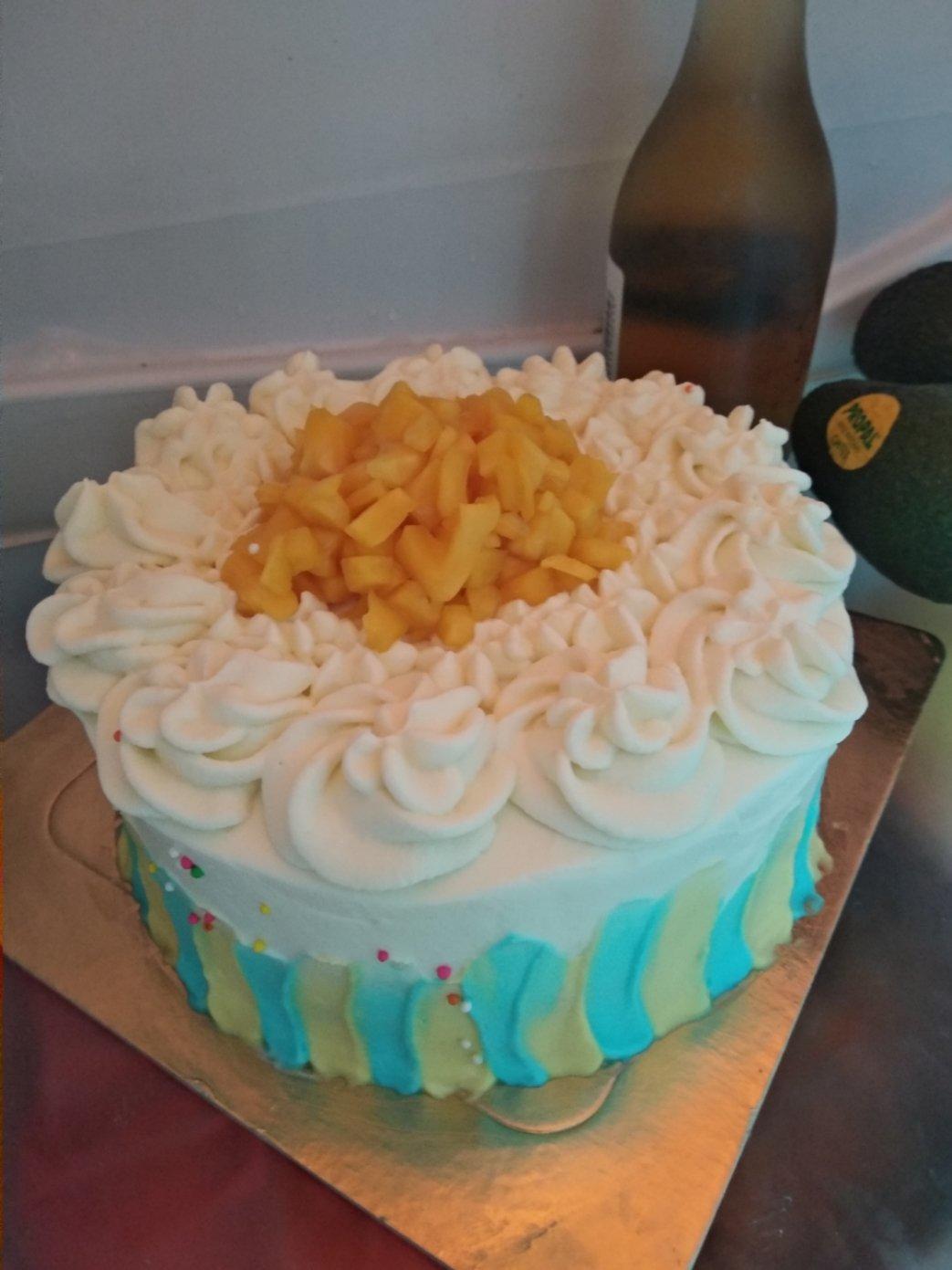 八寸戚风蛋糕（生日蛋糕坯）附六寸配单