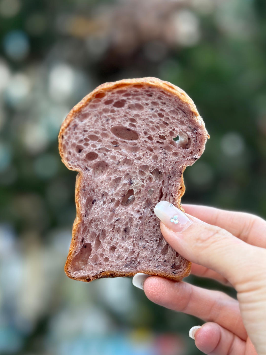 绵软Q弹的天然酵母紫米粥吐司（附商酵版）