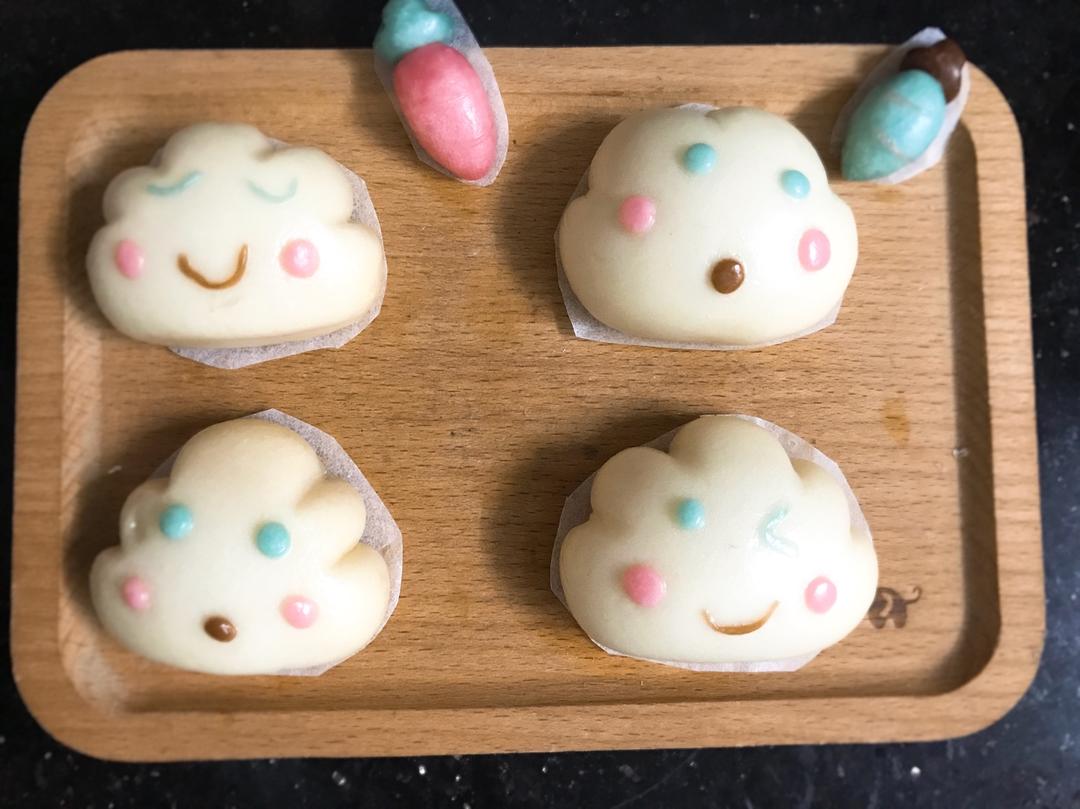 《Tinrry+》美姬老师教你做可爱云朵造型馒头