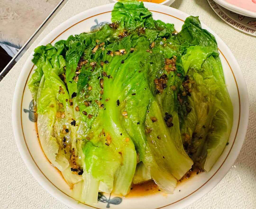 5分钟上桌的蚝油生菜
