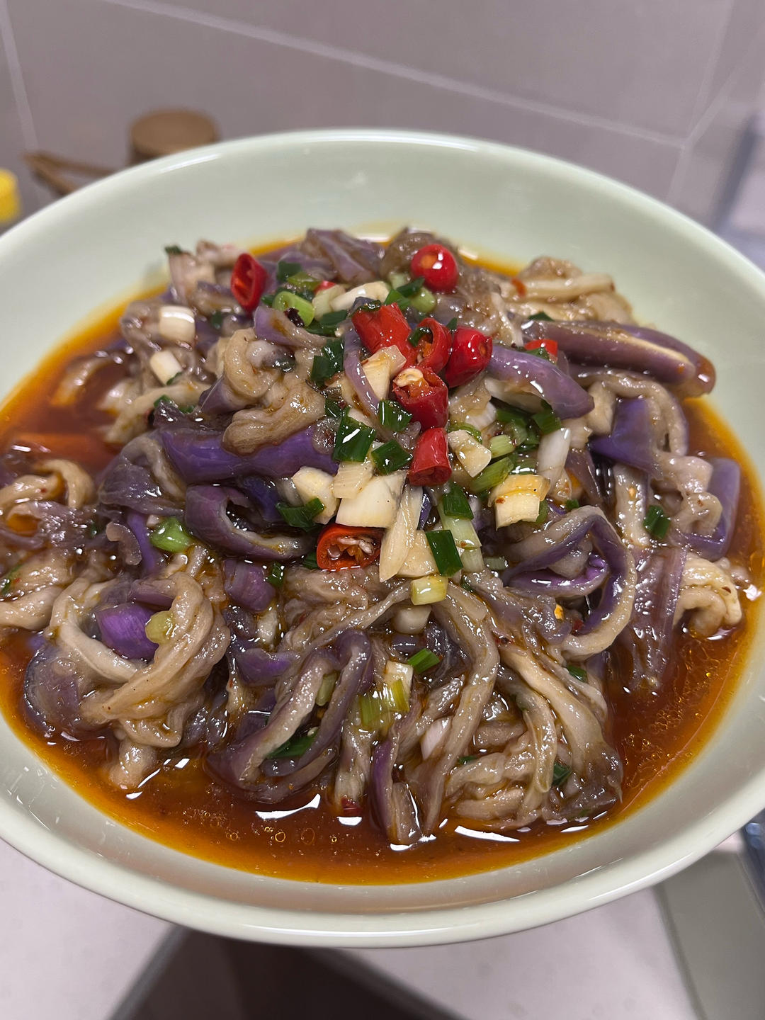 凉拌茄子这样做，堪称米饭杀手