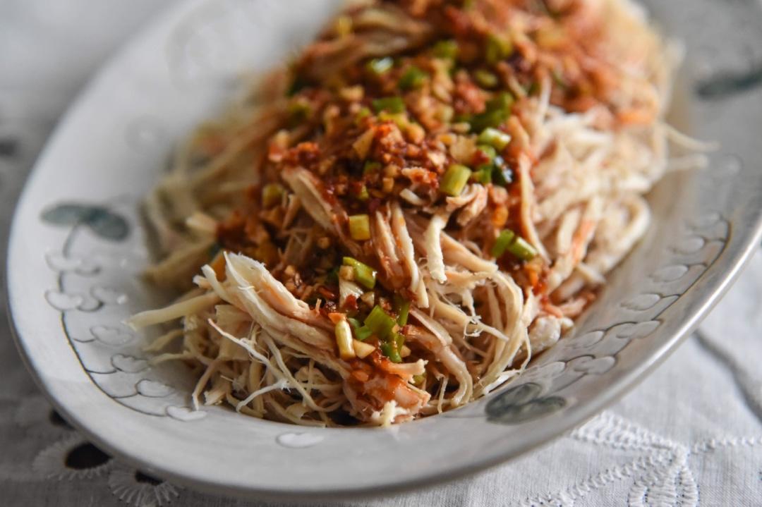 低脂重口味江湖菜——口水鸡大胸
