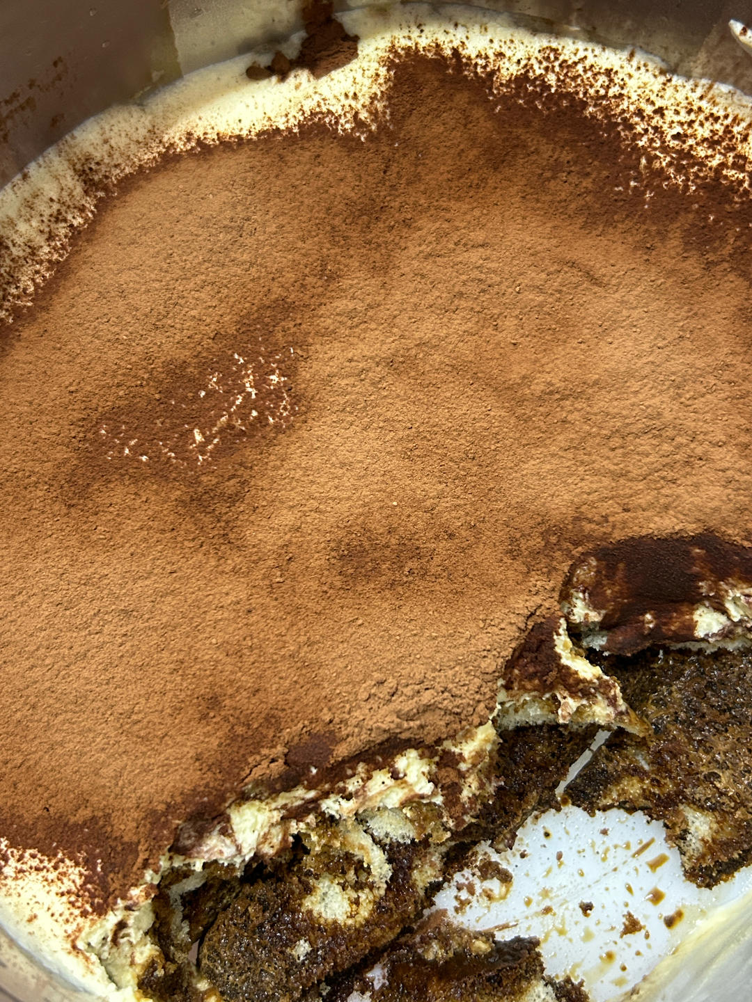 在欧洲学会的经典版提拉米苏