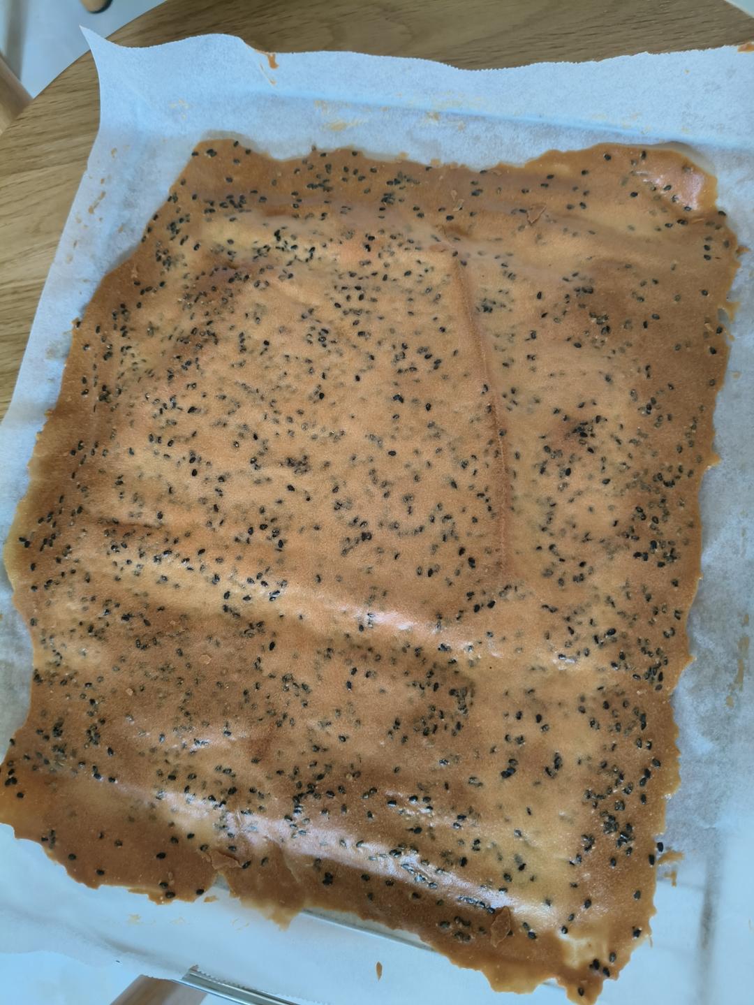 小时候的味道 — 芝麻鸡蛋薄脆饼干