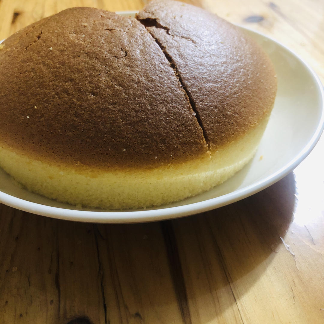 6寸活底做好吃的古早味蛋糕（附视频）