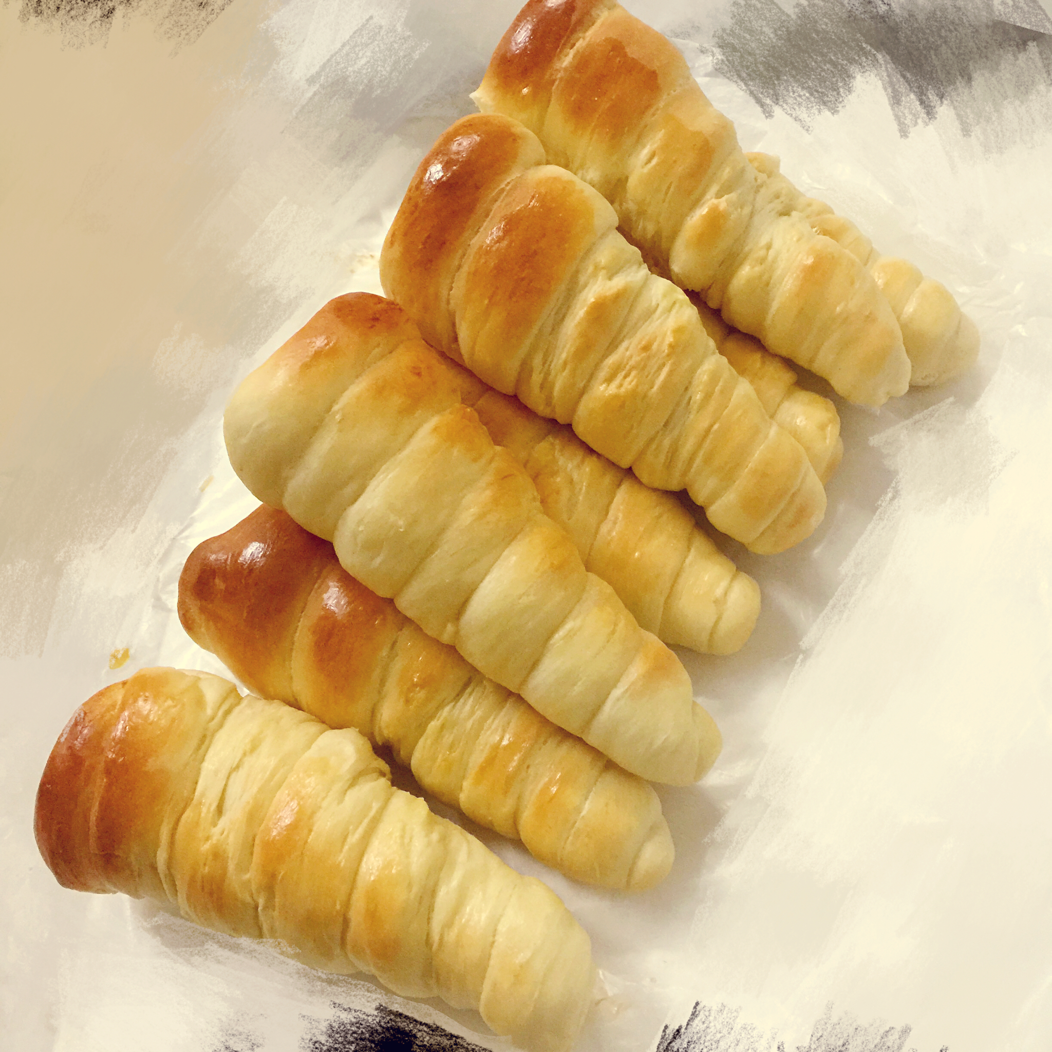 牛角面包卷 Bread Cone