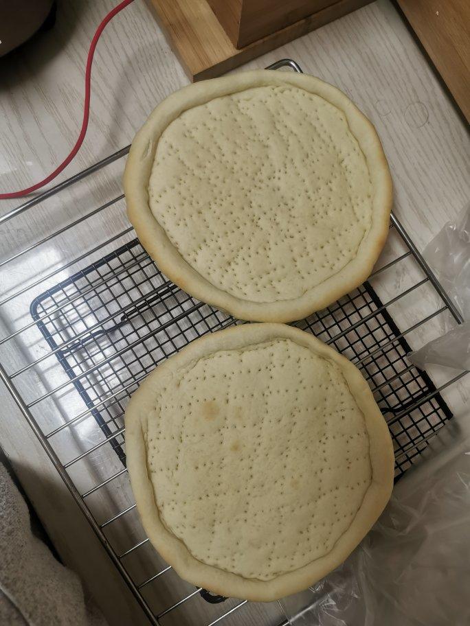 八寸披萨饼皮（四个）制作