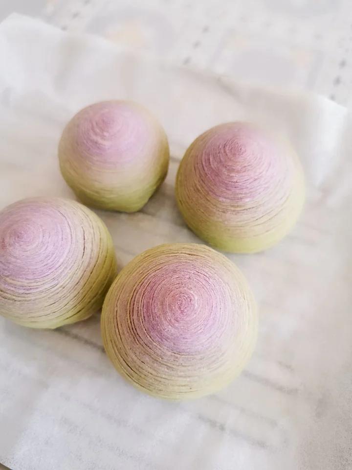高颜值蛋黄酥（螺旋酥/月饼/中秋节）练习2020.9.15更新详超细视频步骤