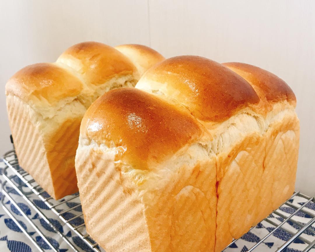 柔软拉丝的100%中种北海道吐司的做法