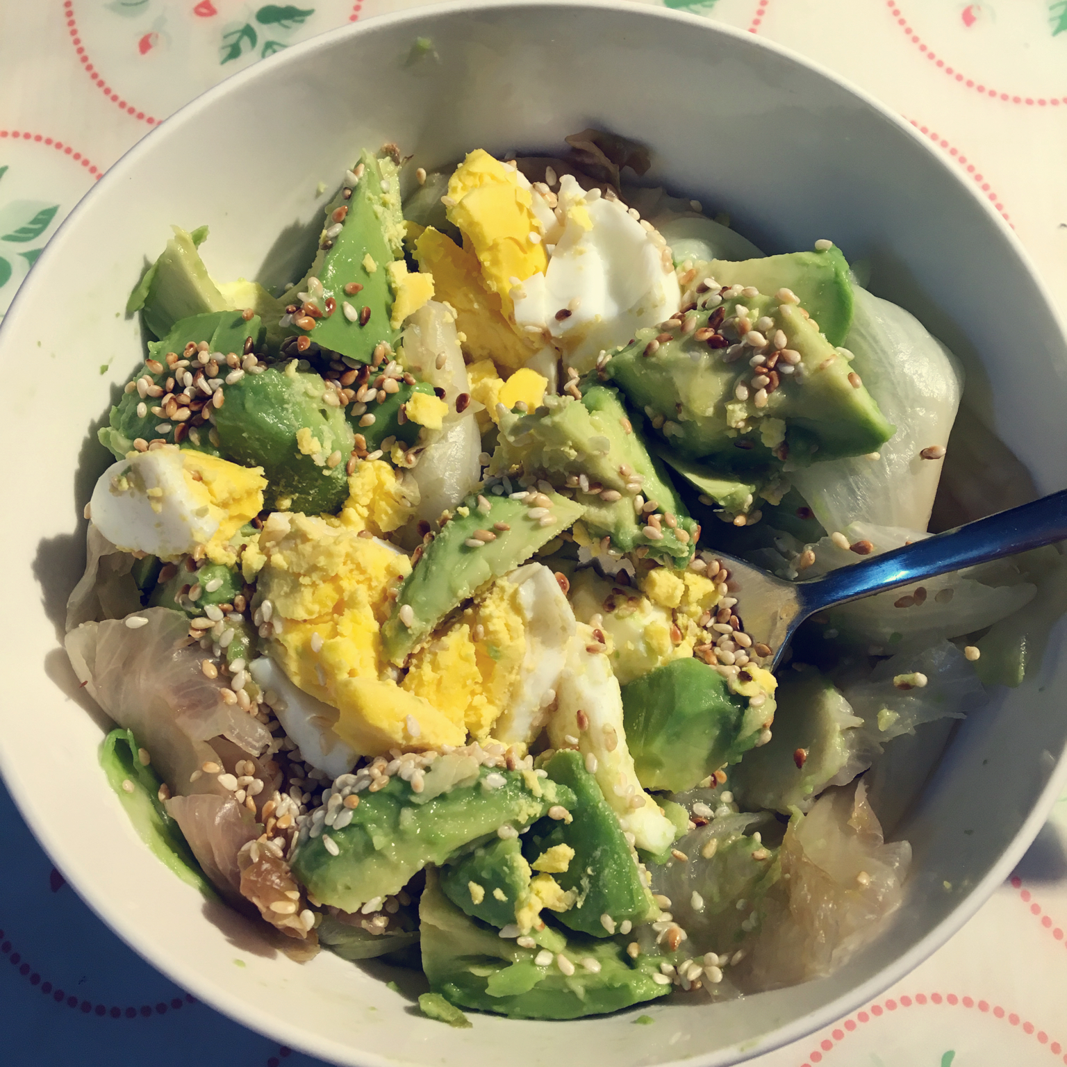 【减脂小厨房】牛油果沙拉