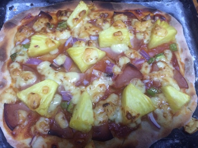 不用酵母的披萨底 No Yeast Pizza Dough