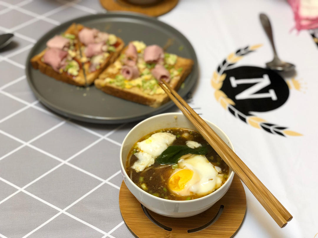 简单却鲜美的酱油面（传家面）