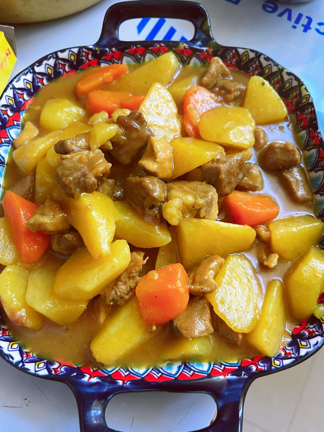 咖喱猪肉土豆