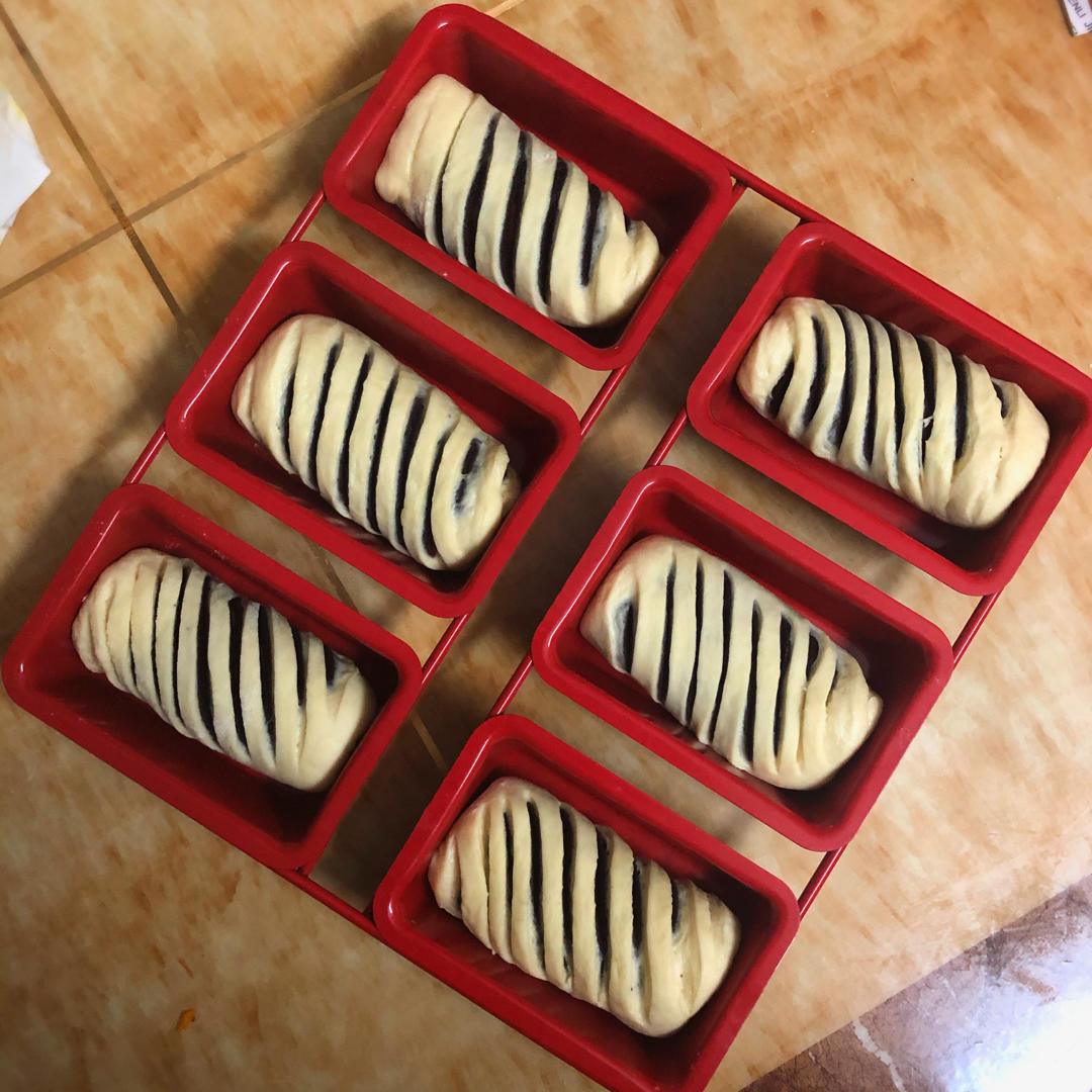 豆沙造型小面包