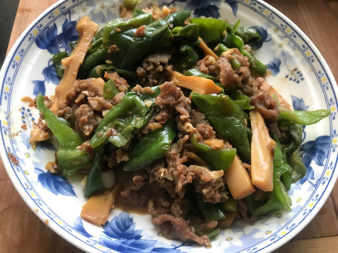 茭白炒牛肉