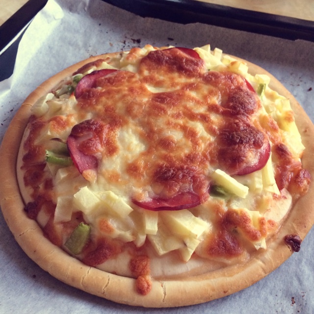 什锦培根土豆辣披萨