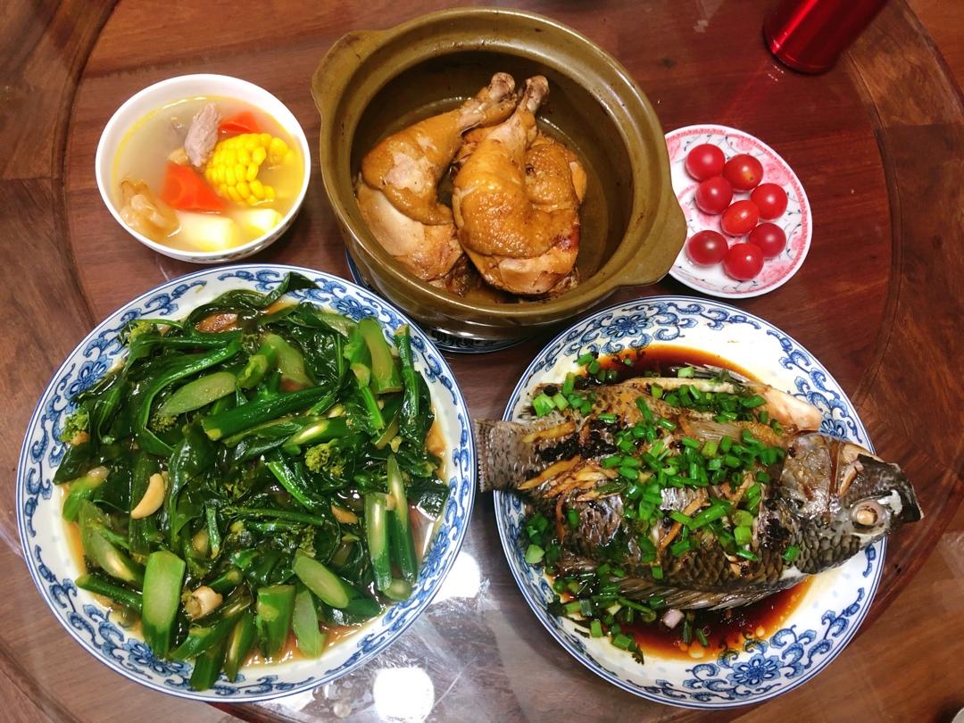 家里的午餐味道
