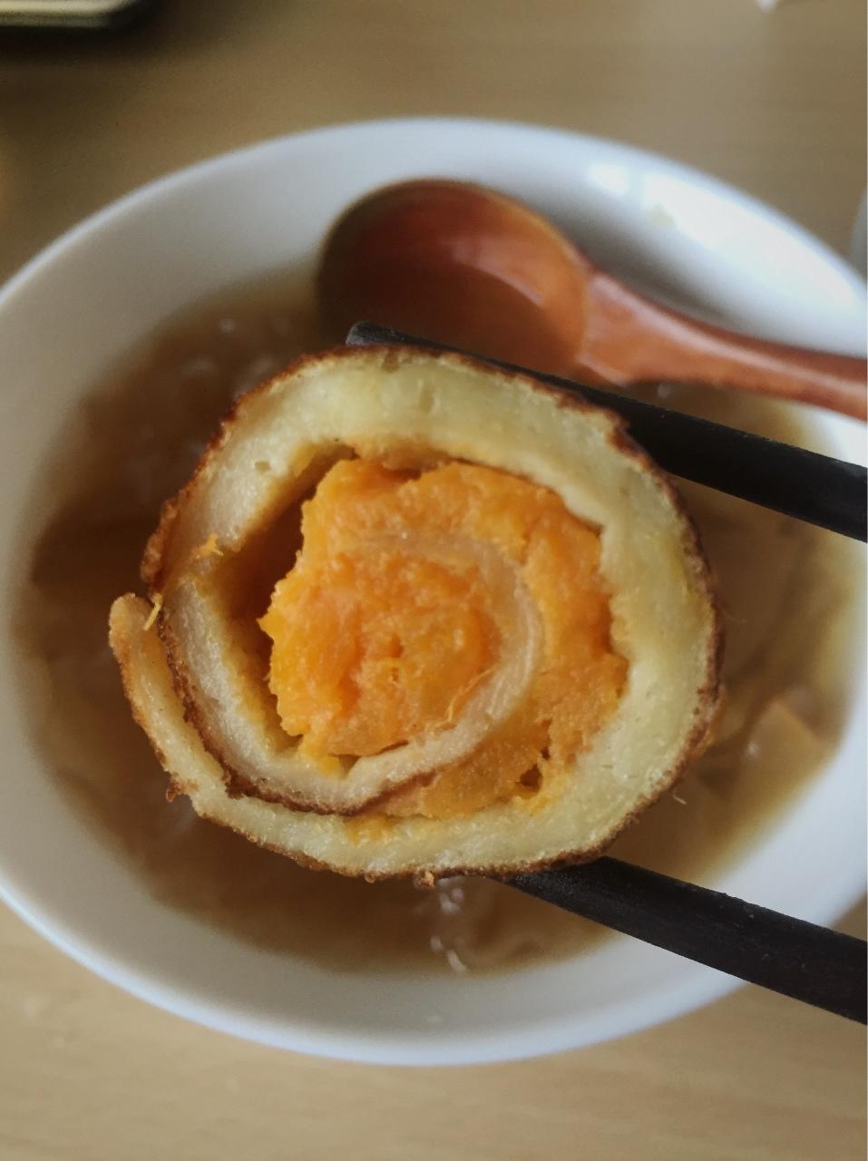紫薯鸡蛋卷