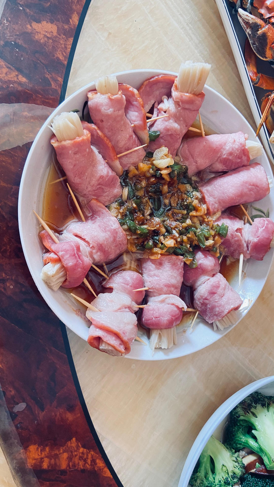 好吃不腻【金针菇培根卷】