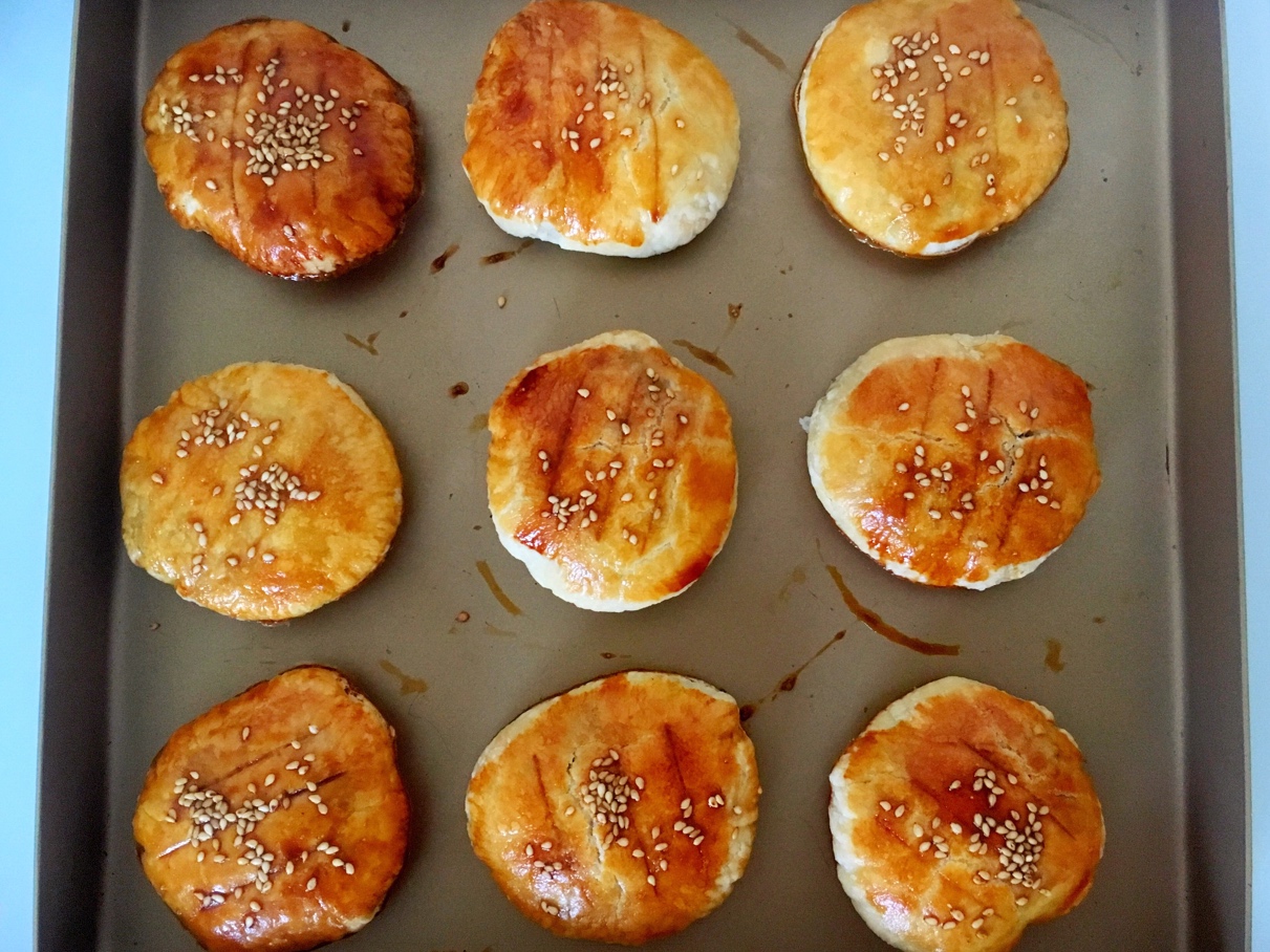 植物油版老婆饼～香、酥（消耗糯米粉）的做法 步骤26