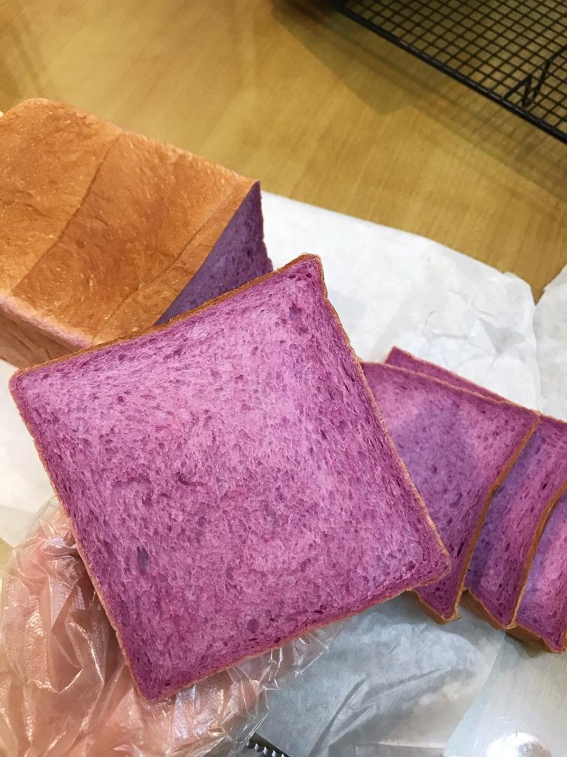 紫薯软吐司（可换算成南瓜、巧克力、抹茶口味）