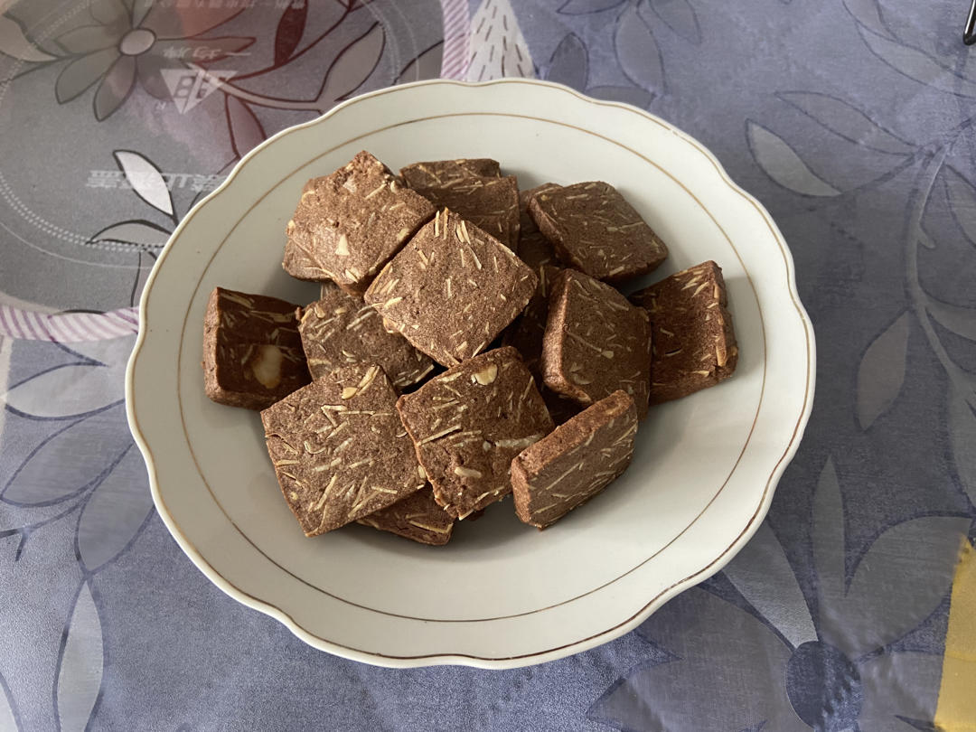 可可杏仁饼干（超详细）