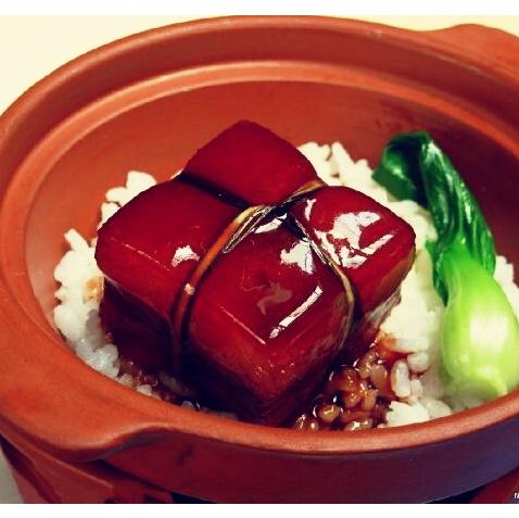 banlang瓣做的食戟之灵之肉魅的东坡肉咖喱盖饭