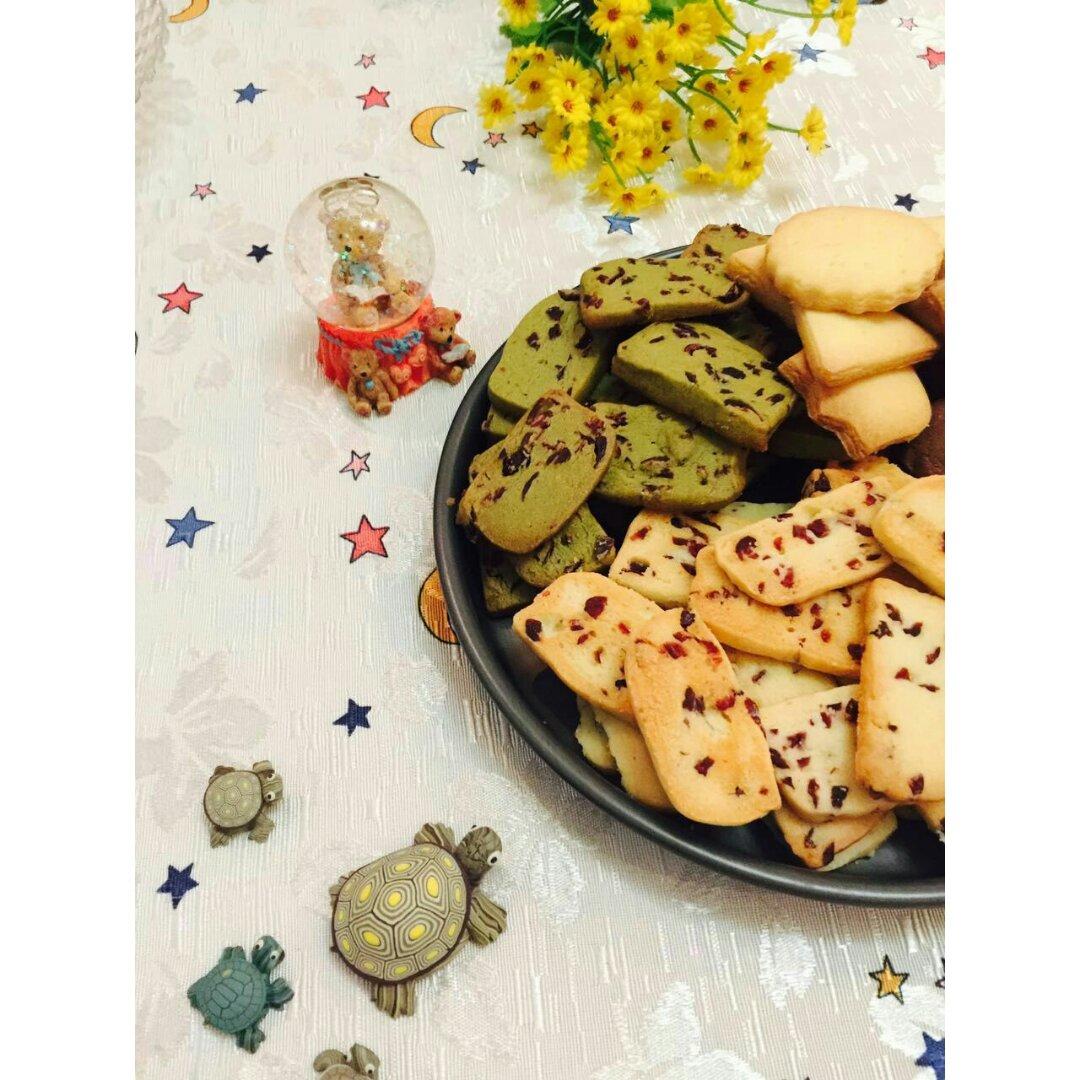 低糖少油版蔓越莓饼干