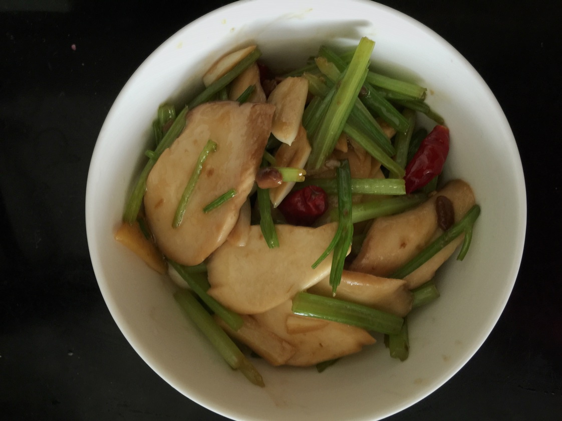 干锅杏鲍菇