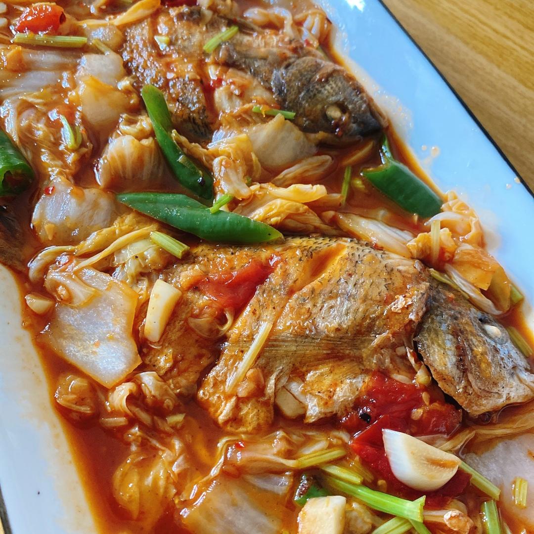 炒蔬菜大杂烩肉丸