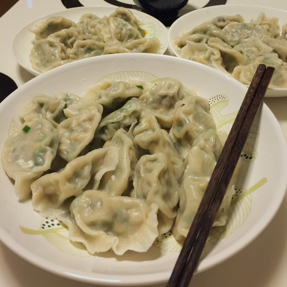 韭菜鸡蛋饺子