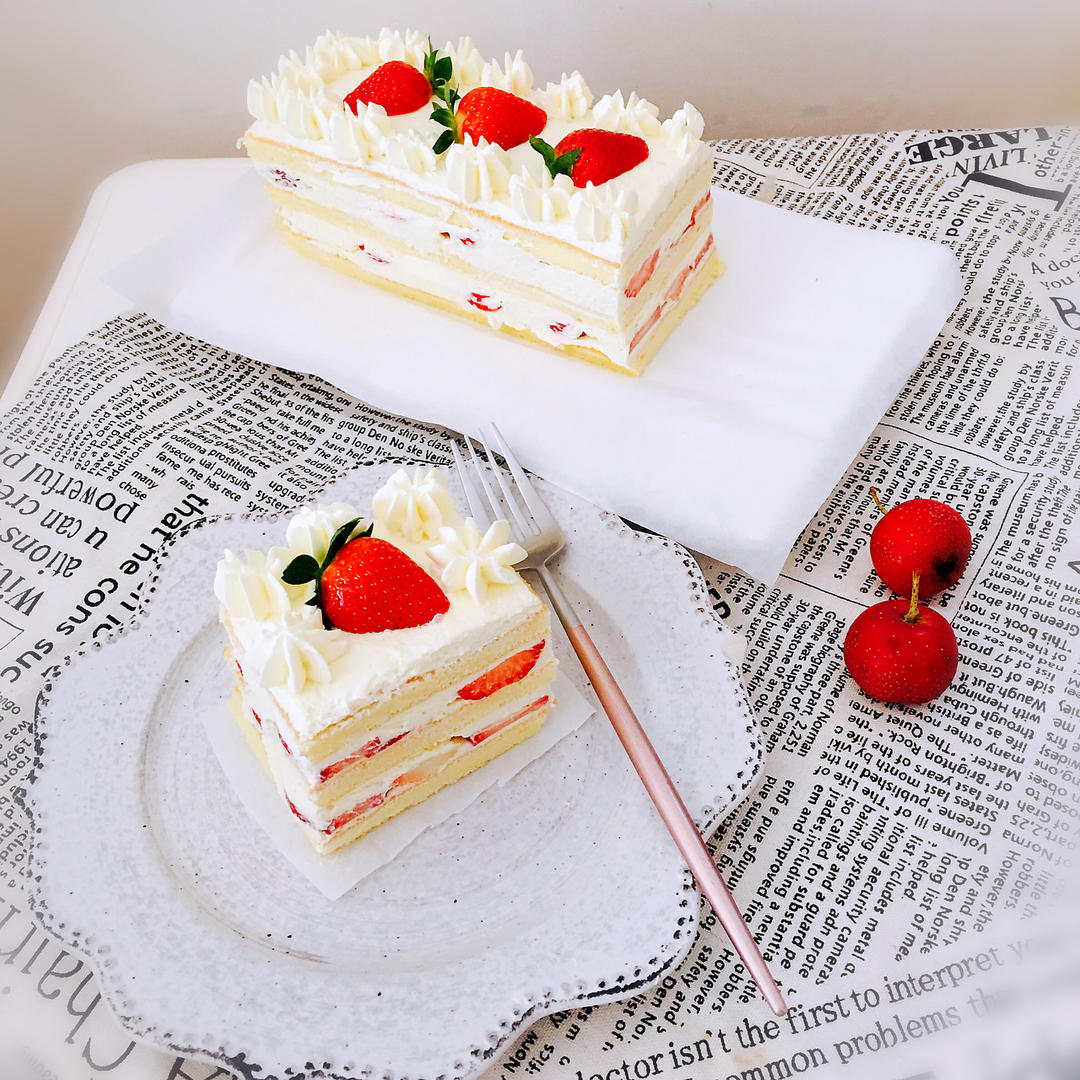 草莓城堡蛋糕『零失败超好吃颜值担当』