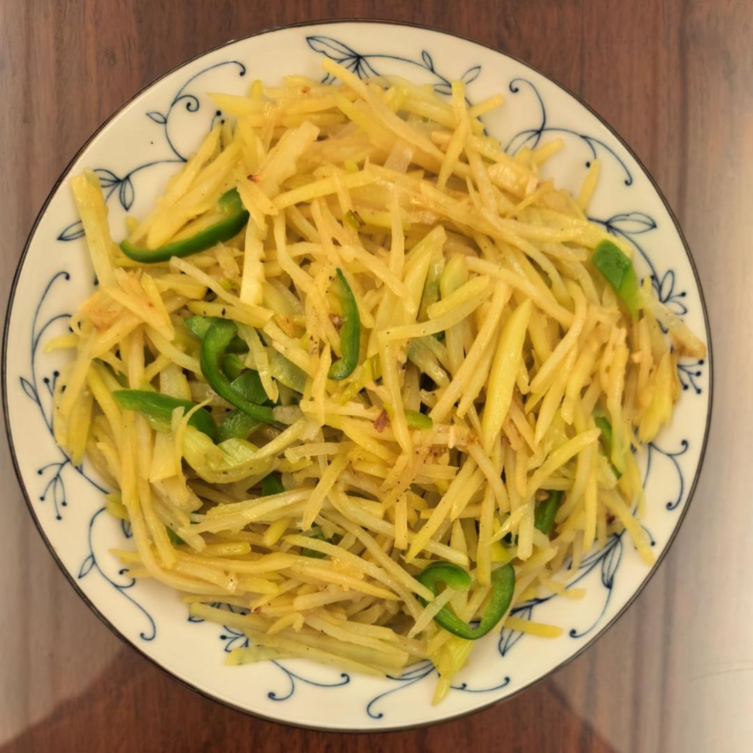 醋溜土豆丝（家庭版小炒）