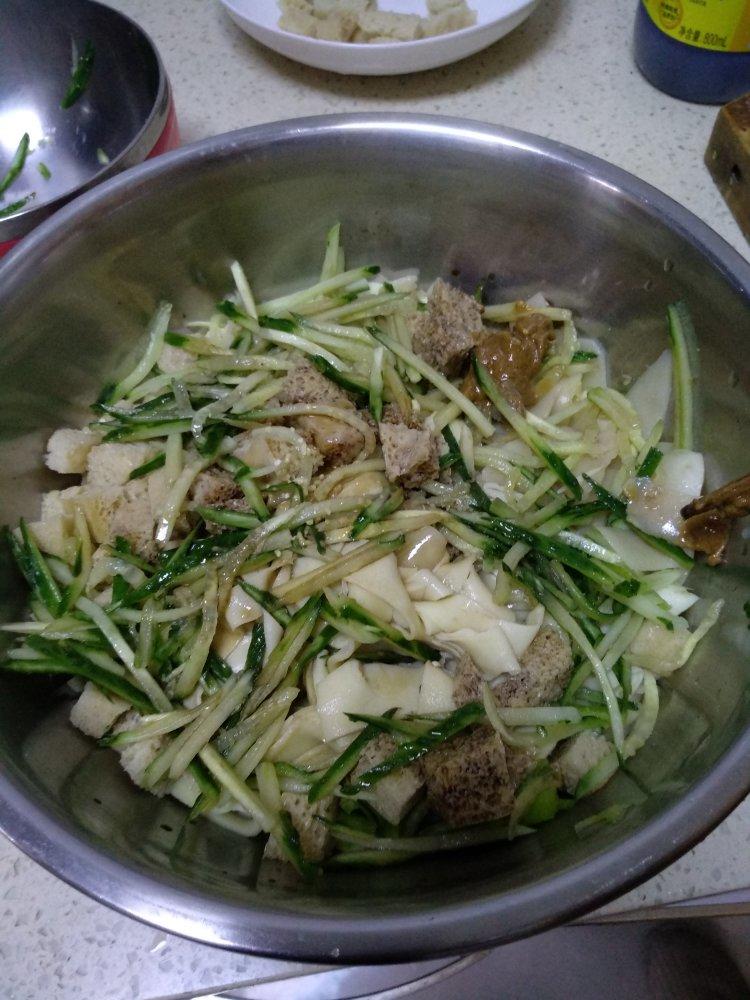 不用水洗的自制凉皮，零失败