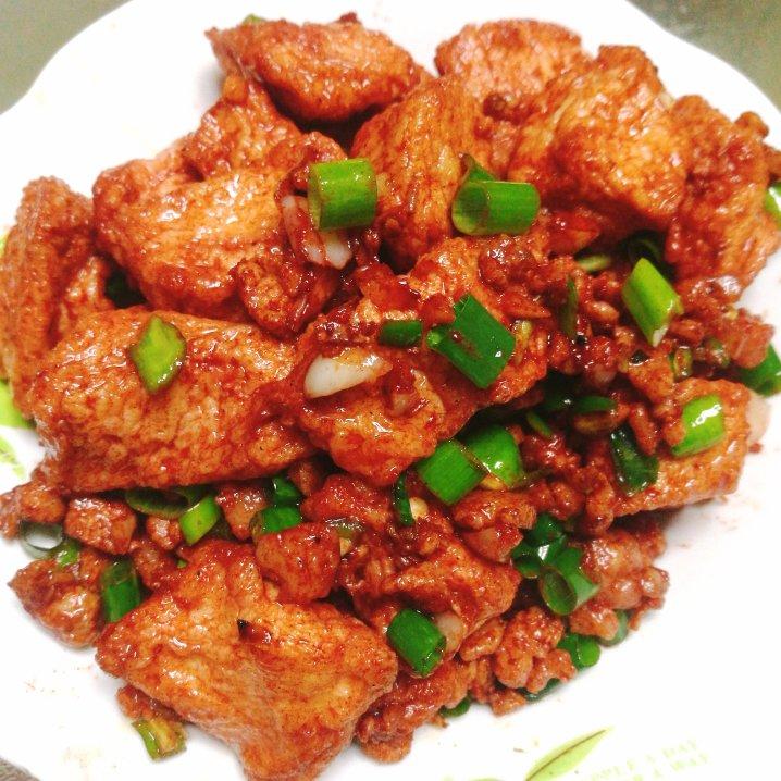 不辣超下飯，南乳肉末木棉豆腐