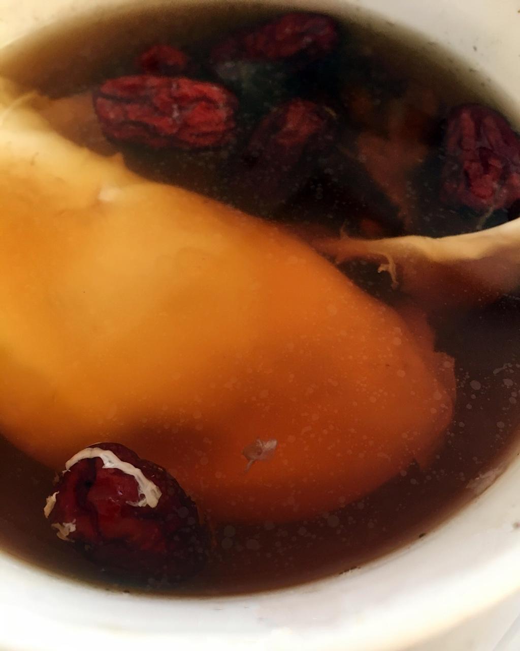 桂圆红枣鸡蛋糖水