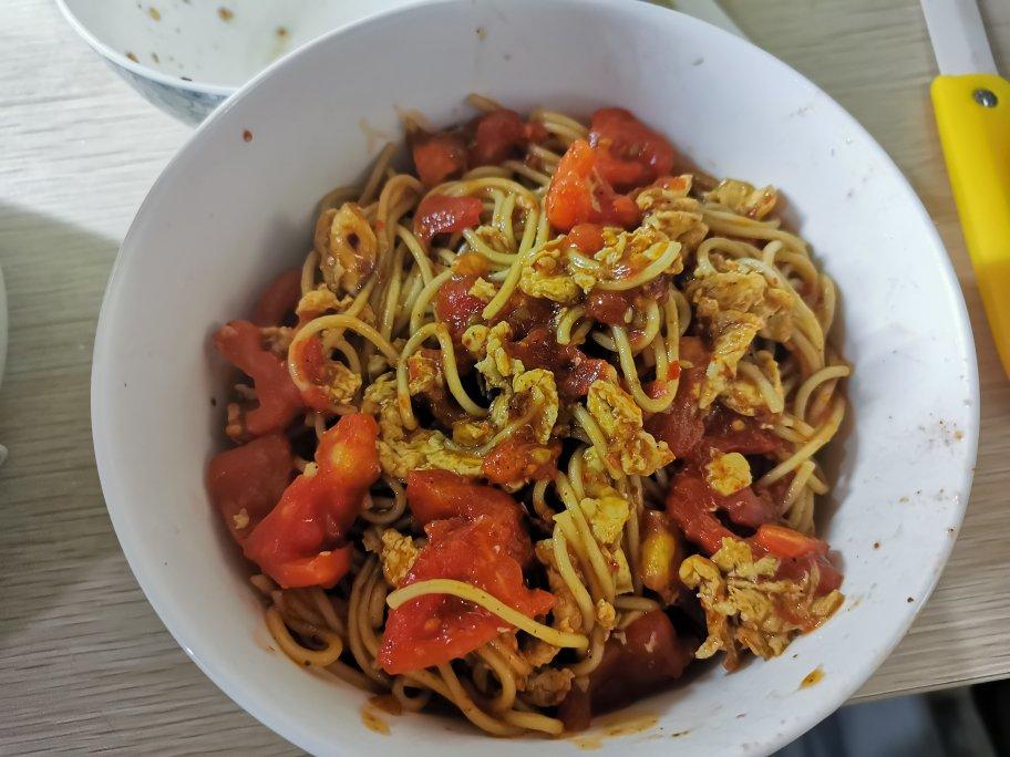 零失败的番茄鸡蛋拌面❗️拌一拌，好吃到舔盘❗️