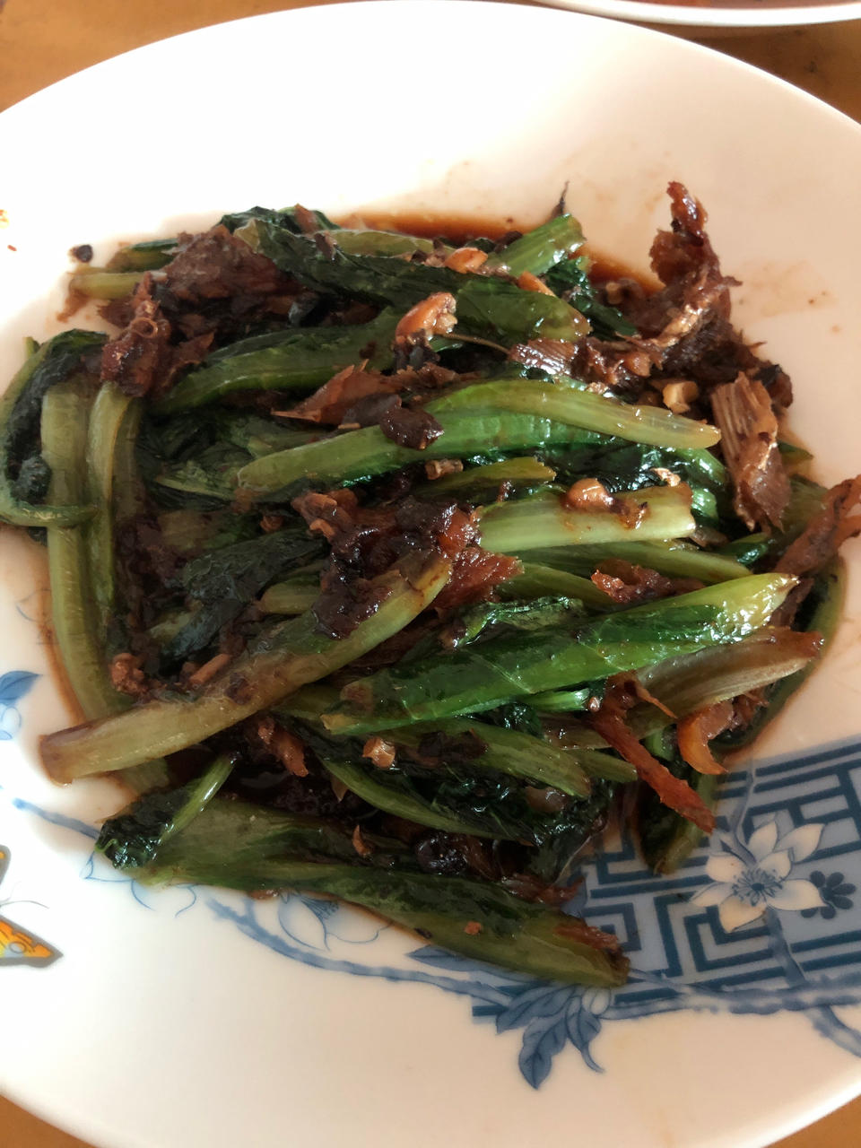 豆豉鲮鱼油麦菜