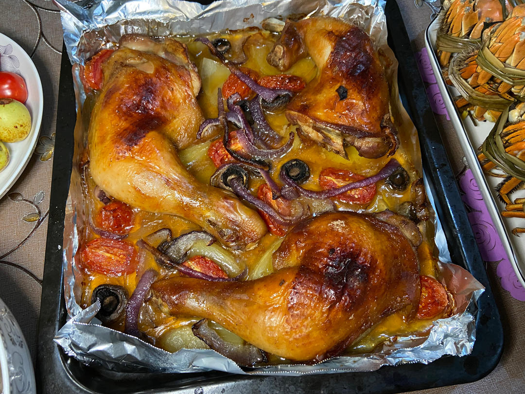 吃鸡腿一时爽，一直吃一直爽🌟超全各口味的烤鸡腿🍗附赠芝士鸡腿蔬菜卷做法