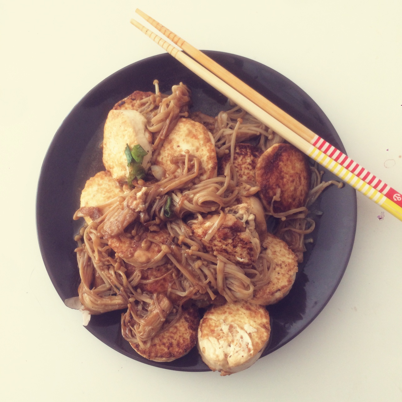 超级下饭菜--金针菇日本豆腐
