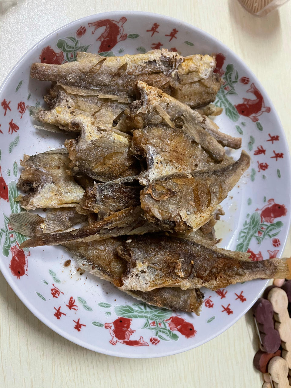 酥炸小黄鱼～吸油少