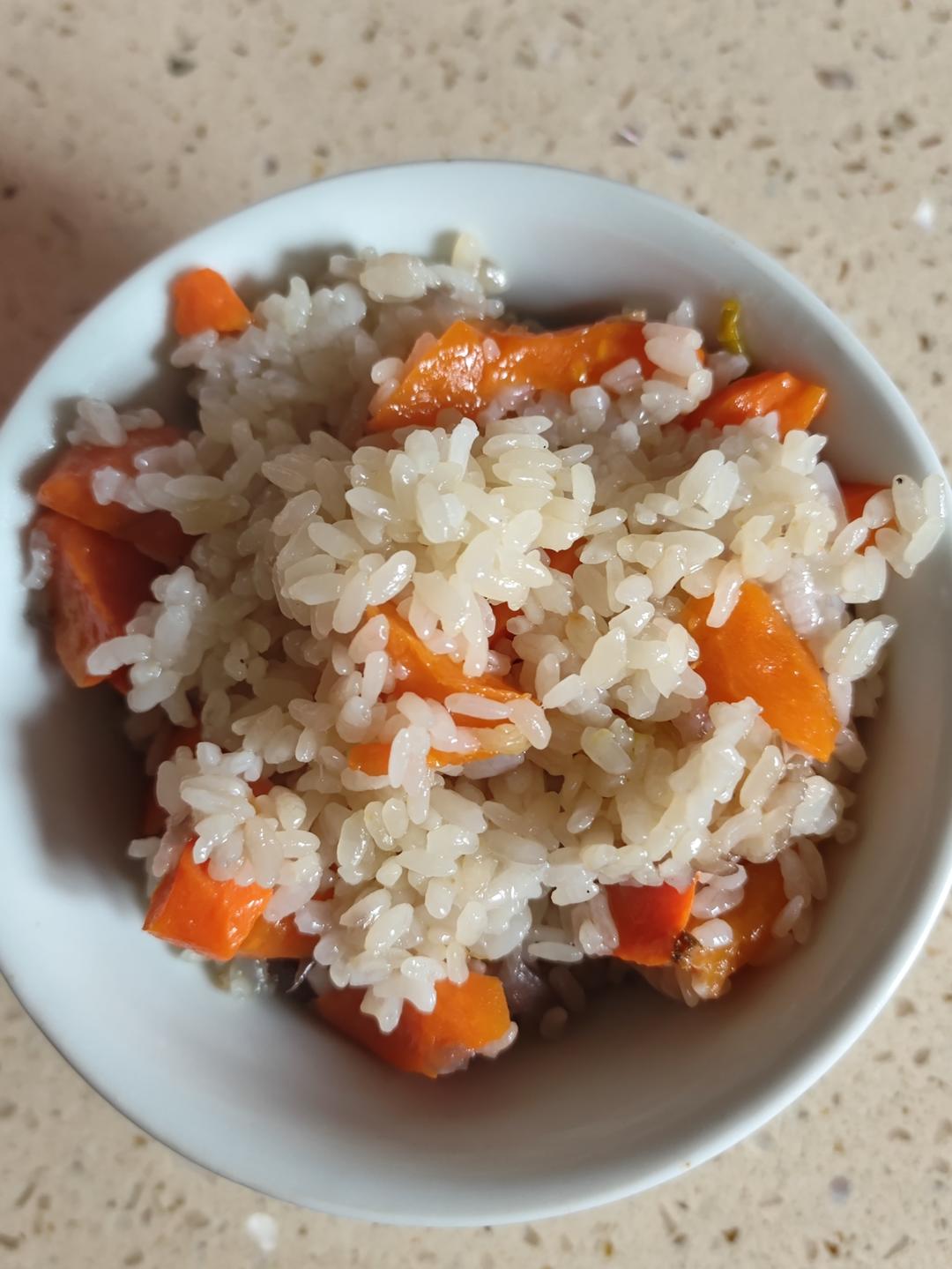 胡萝卜饭—媲美手抓饭
