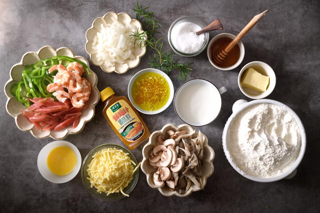 纯奶手撕吐司的做法 步骤1