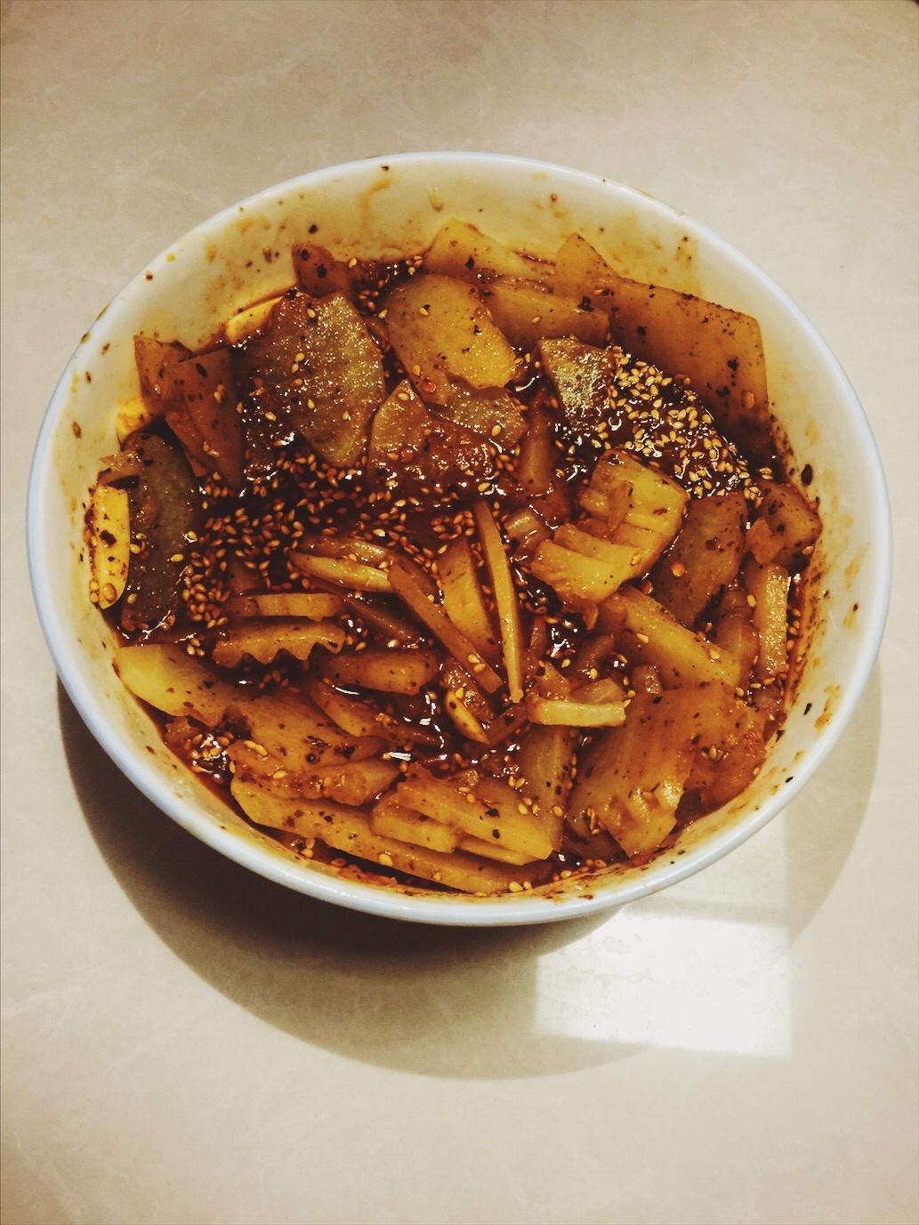 麻辣土豆片的做法