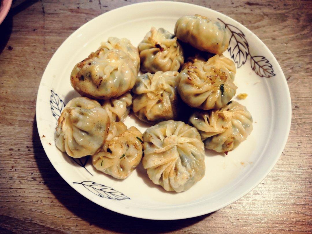 饺子皮生煎包