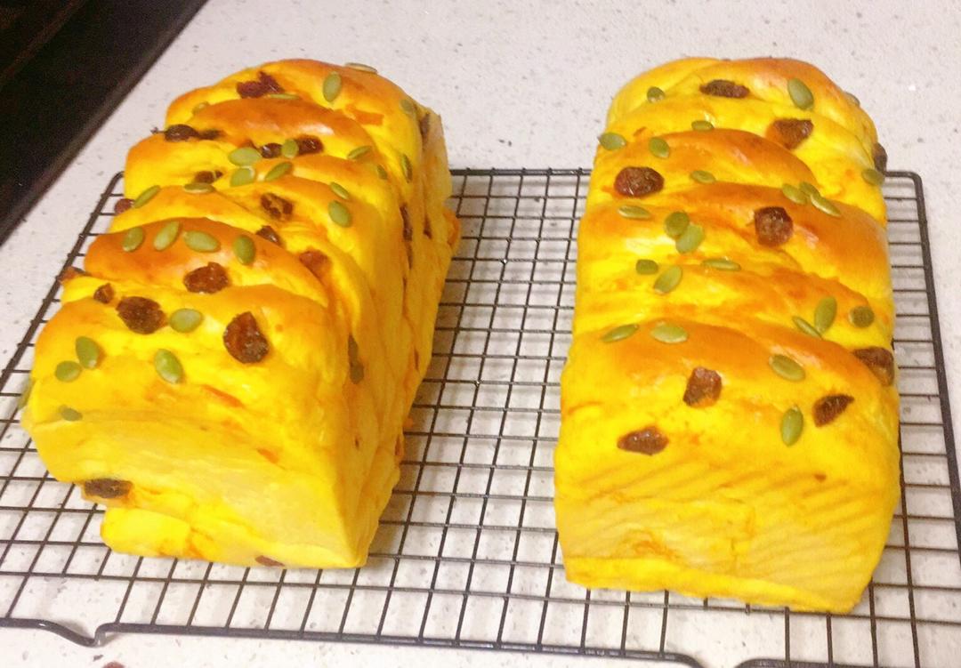 超好吃双倍南瓜吐司