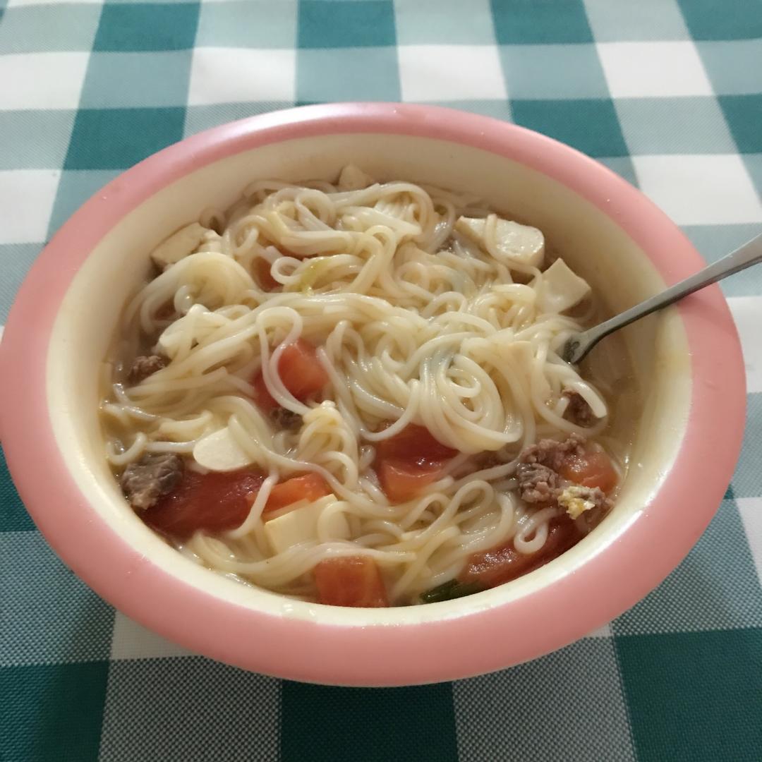 鲜虾番茄豆腐羹－宝宝的开胃汤